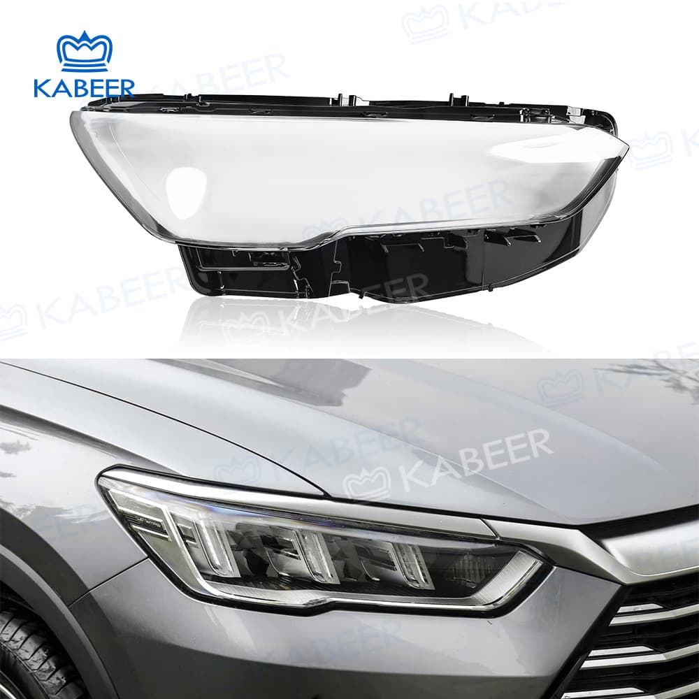 Compatible with BYD Song Plus Headlight Lens Cover 20-22 Song Headlight Transparent Lens Cover Face Cover Lamp Housing