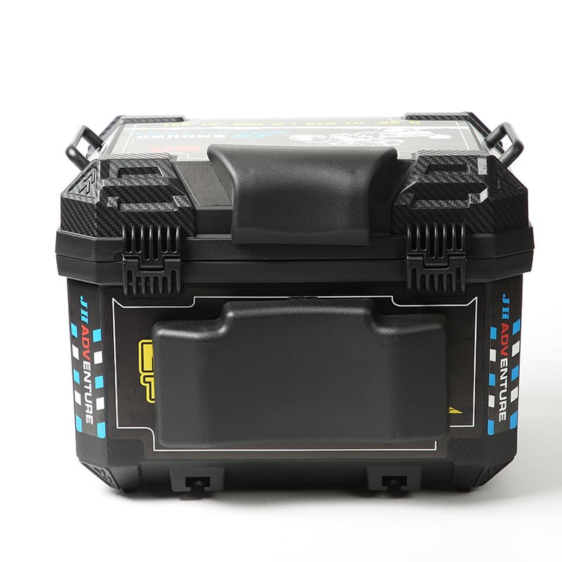 Cross-border 45L Fourth Generation Motorcycle Tail Box Large Capacity Universal Electric Vehicle Trunk Non-Aluminum Alloy Storage Box