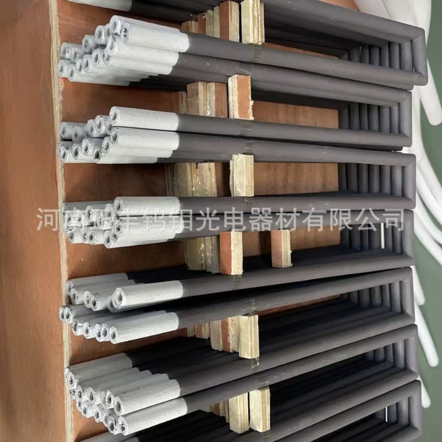 Manufacturer provides various models of U-shaped silicon carbide rods, high-temperature electric heating elements.