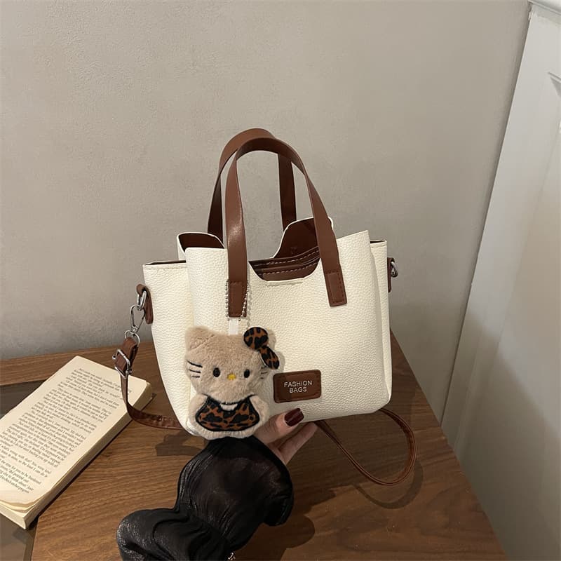 Fashion Casual Retro Crossbody Shoulder Bag Textured Minimalist New Style 2026 Summer Trendy Women's Bucket Bag