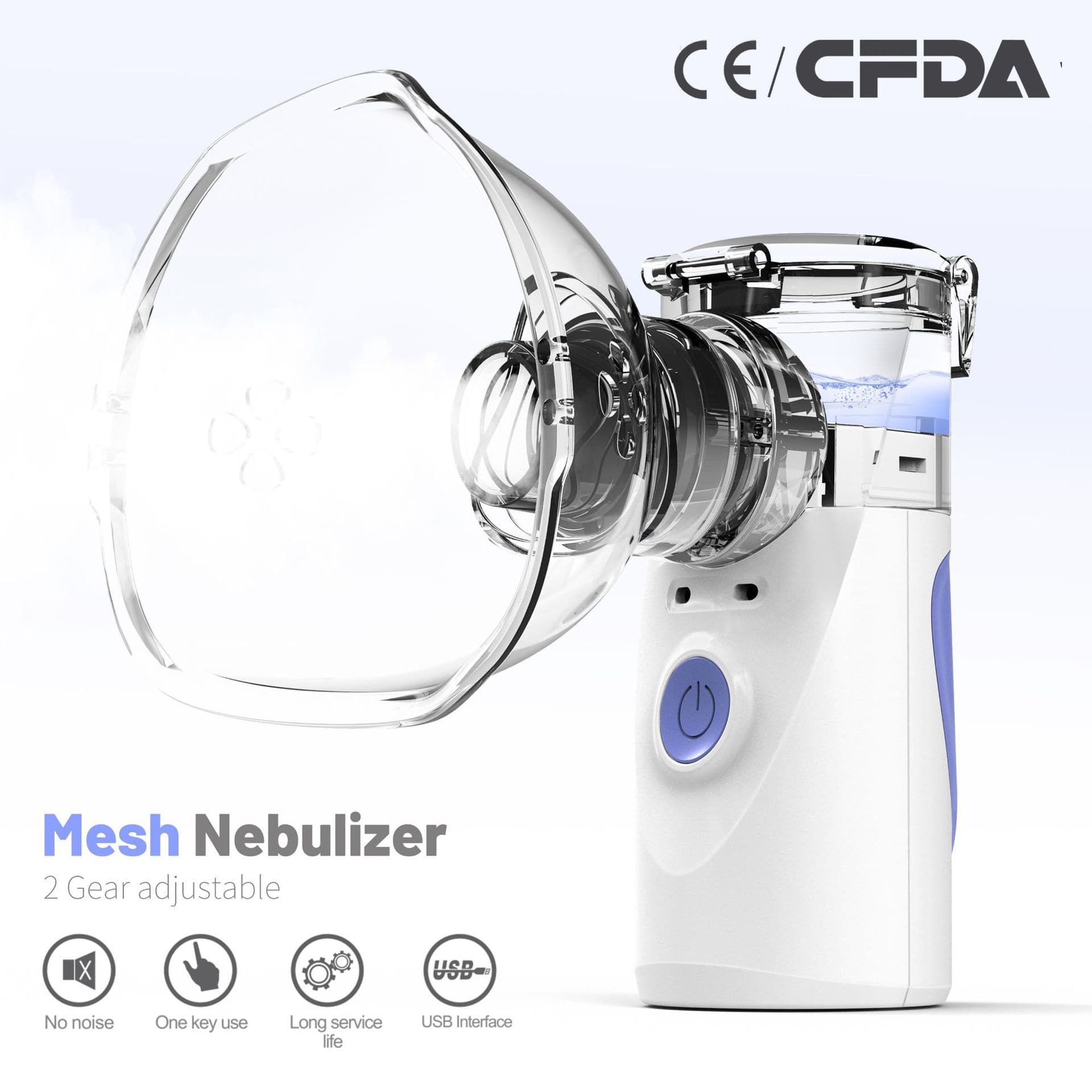 Cross-border Stock Home Nebulizer Portable Adult Child Nebulizer Quiet Portable Nebulizer
