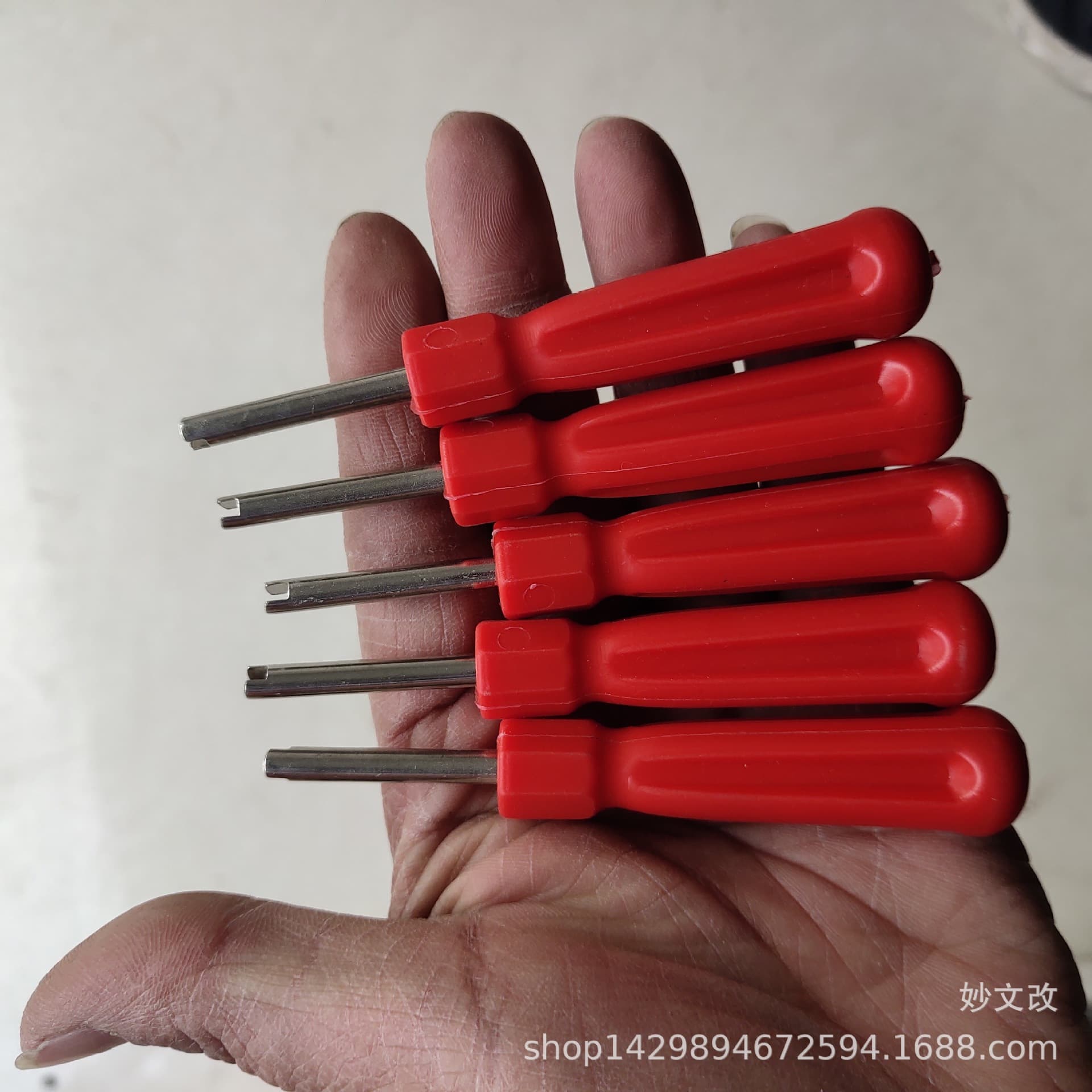 Wholesale Valve Core Installation Removal Tool Valve Stem Tool Screwdriver Tire Single-End Wrench