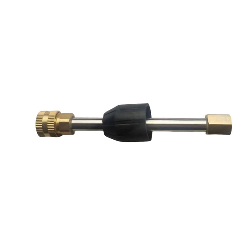 Lithium battery water gun pole, high-pressure cleaning machine gun pole, aluminum connector water gun extension pole, charging, car wash gun accessories.