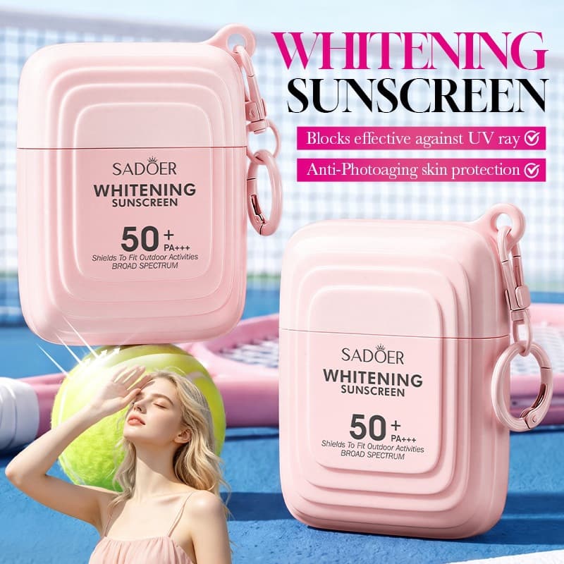 Full English SADOER beauty. Whitening protection. Sun cream summer UV protection portable isolation cream foreign trade factory direct sales