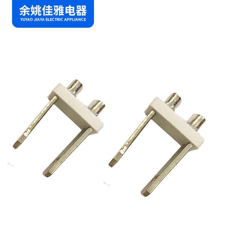 Manufacturer supplies US-style large/small blade plug brackets for power cords, full copper, solid core, samples available