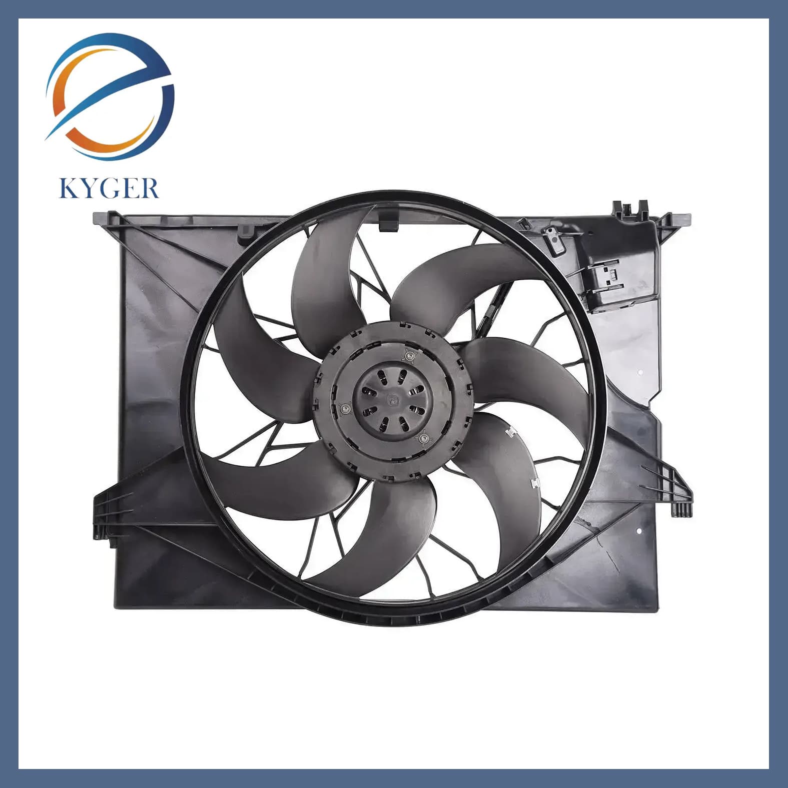 Radiator Fan Electronic Fan for Mercedes-Benz W212 W204 A2045000293 A2049066802