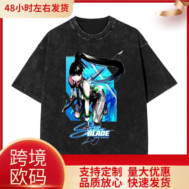 Stellar Blade Video Game Fans T Shirt Summer Vintage T-Shirt