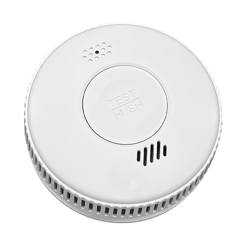Standalone Smoke Alarm 10-Year Life Fire Smoke Detector Household Sensing Beeping Alarm Cross-Border