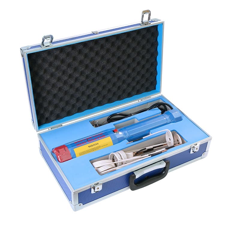 Rusty nut heater, handheld heating coil, auto repair shop tools, rusty nut removal, induction heating machine
