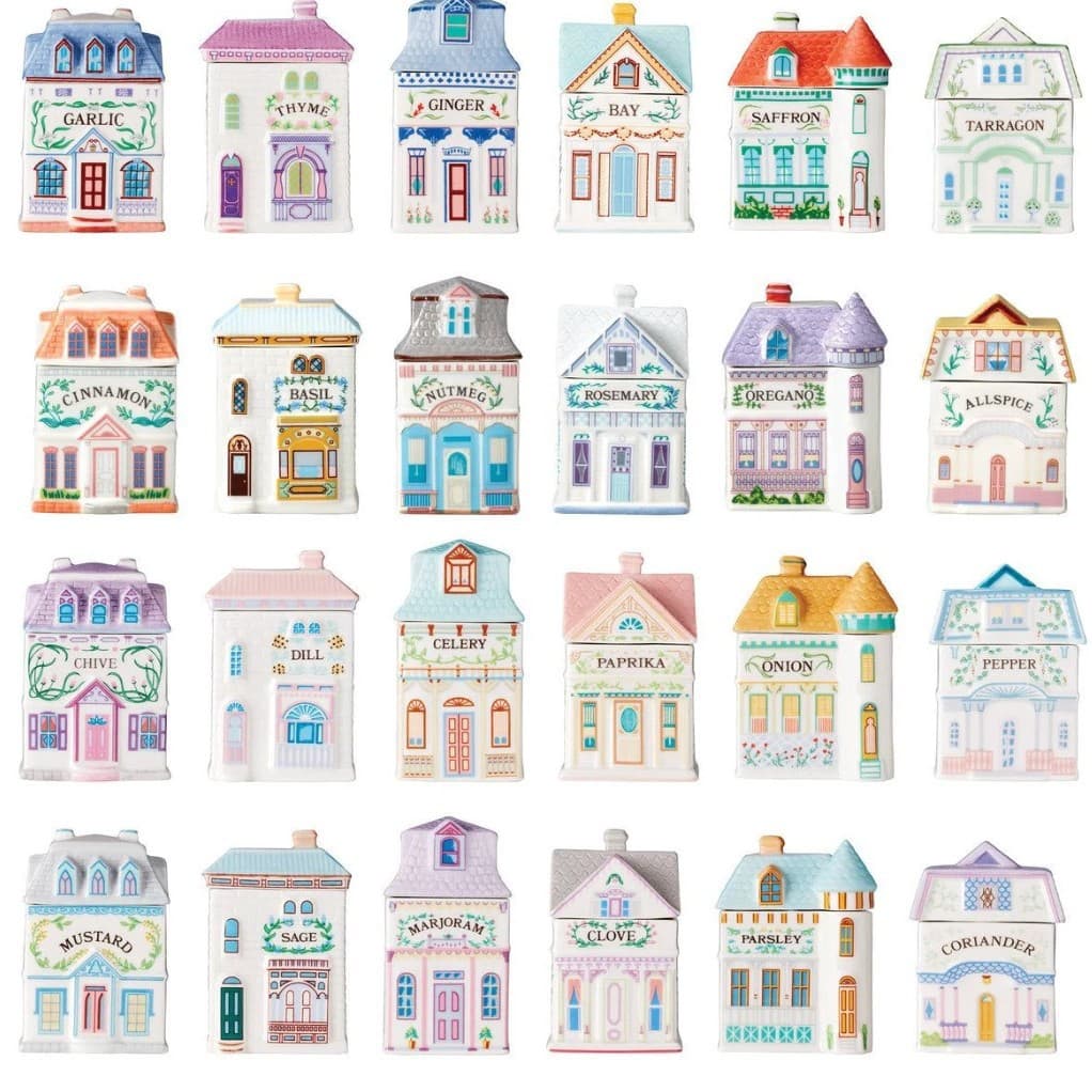 Custom Qinsheng Multiple INS-Style Colorful House Ceramic Jars Creative Home Storage Jars Ornament Decorative Wax Melt Jars
