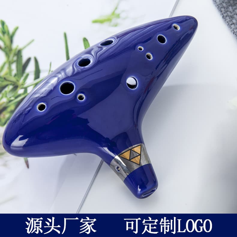 12-hole Ocarina C-tone Mid-tone Alto Ocarina Musical Instrument Ac-tuned Wind Instrument Office Culture Category