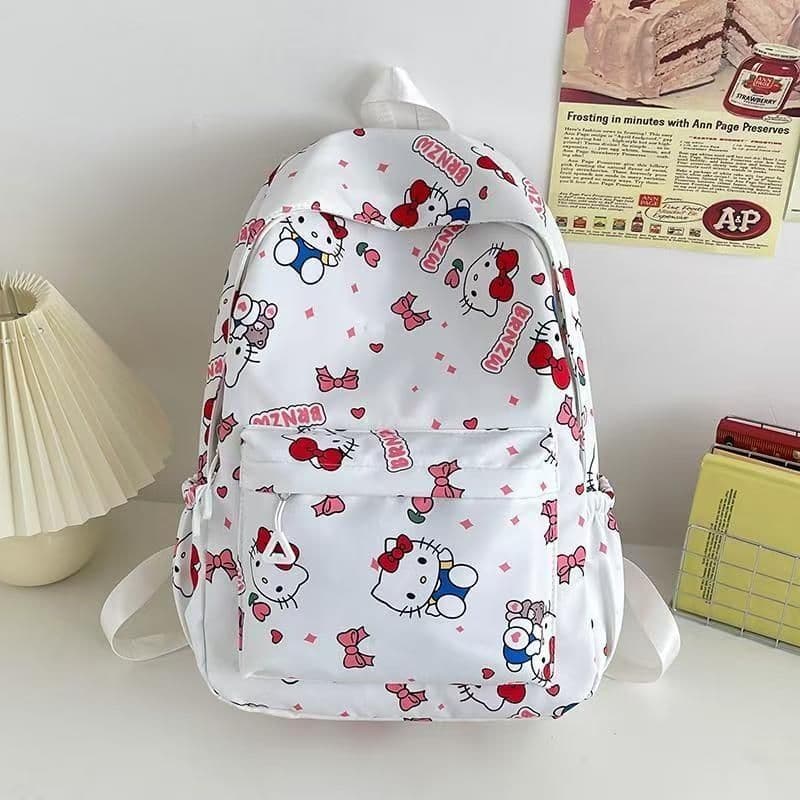 Women's Ins Style Versatile Large Capacity Backpack for Elementary, Middle, and College Students for Travel