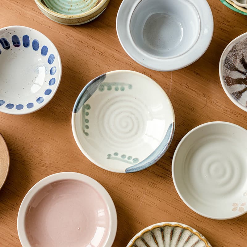 Elevate Life's Rituals: Exquisite Japanese-style Dipping Sauce Dish, Ceramic Soy Sauce & Vinegar Dish, Tableware, Small Home Dish
