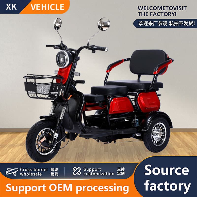 Xuankugong Electric Tricycle Factory Cross-Border Wholesale Commuter Electric Tricycle