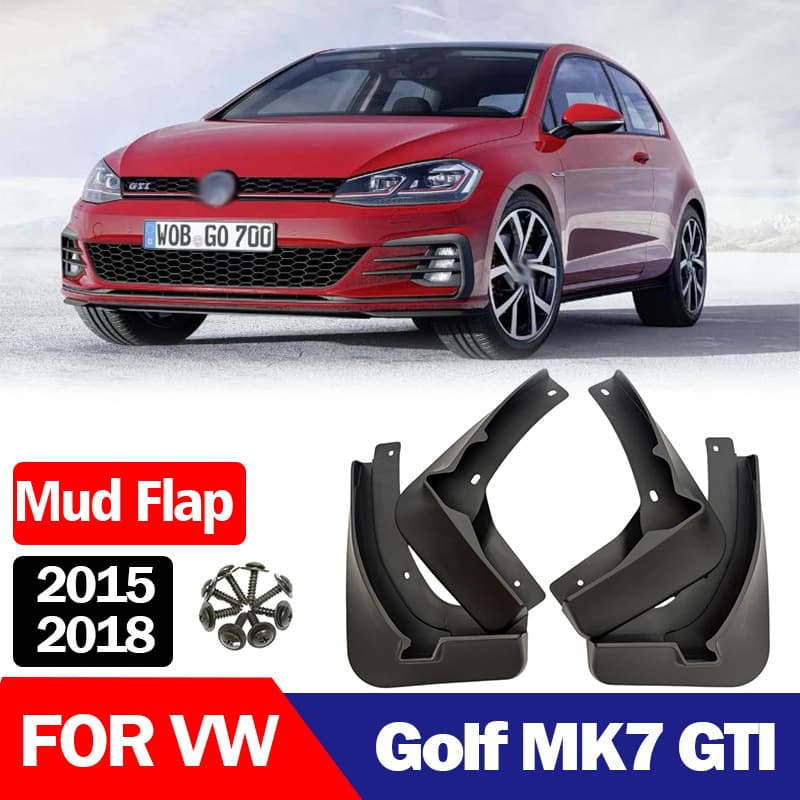 For Volkswagen Golf GTI 7 Golf 7 MK7 GTI Mud Flaps Tire Splash Guards