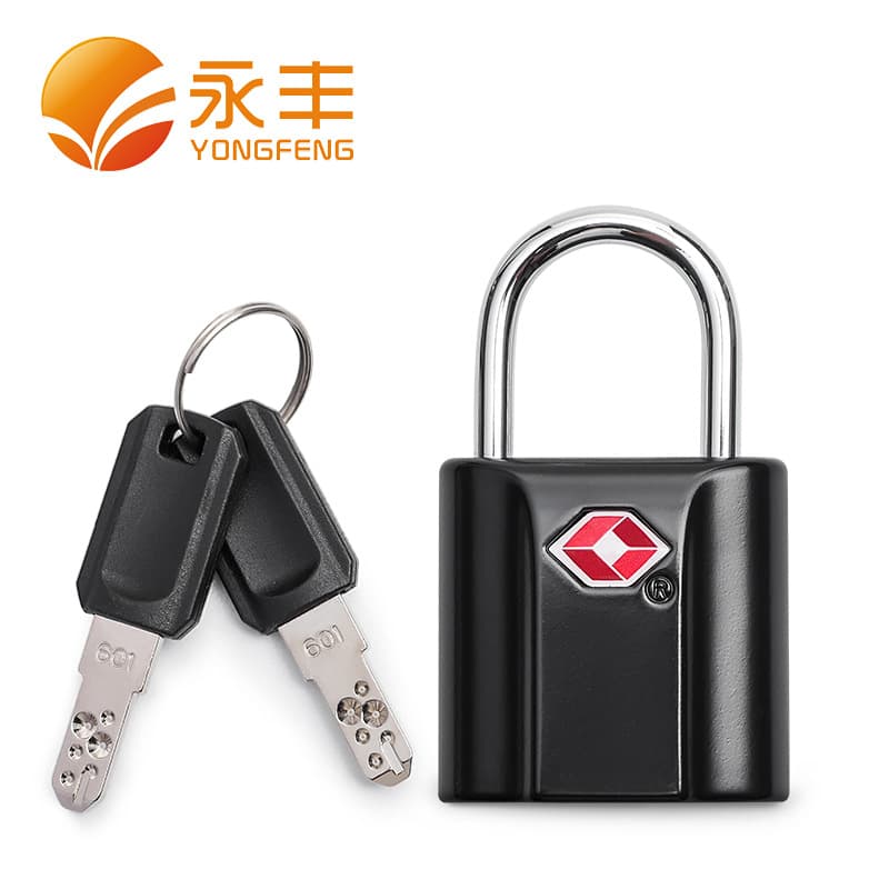Yongfeng Lock Factory professional production of TSA locks, mini outdoor travel padlocks, key TSA locks, combination locks.