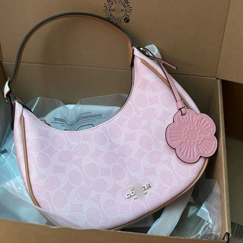 Coco's 2026 New Pink Series Shopping Bag, Underarm Bag, Wanderer Bag, Boston Bag, Tote Bag for Women, Trendy