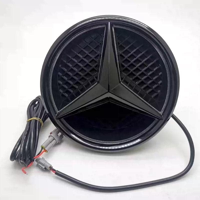 Mercedes front emblem light W205 W204 C-Class E-Class GLC grille GLK W253 car logo LED
