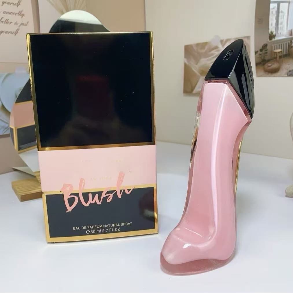 Cross-border carolina herrera good girlblush women's black high heels glam perfume 80m