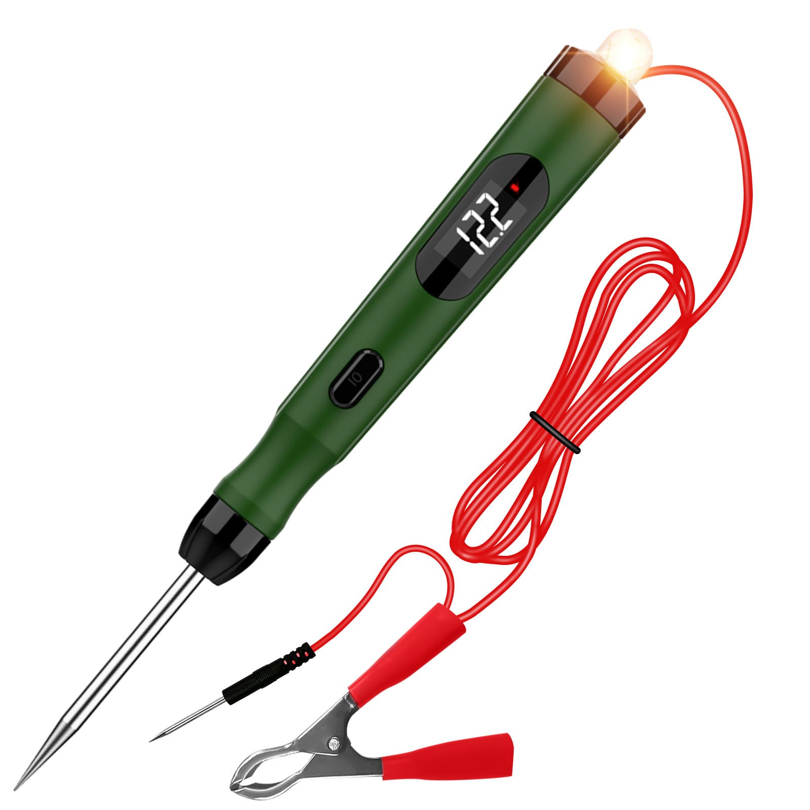 Cross-border car digital display measuring pen electrical circuit testing pen maintenance pen positive and negative voltage fault testing pen P 50