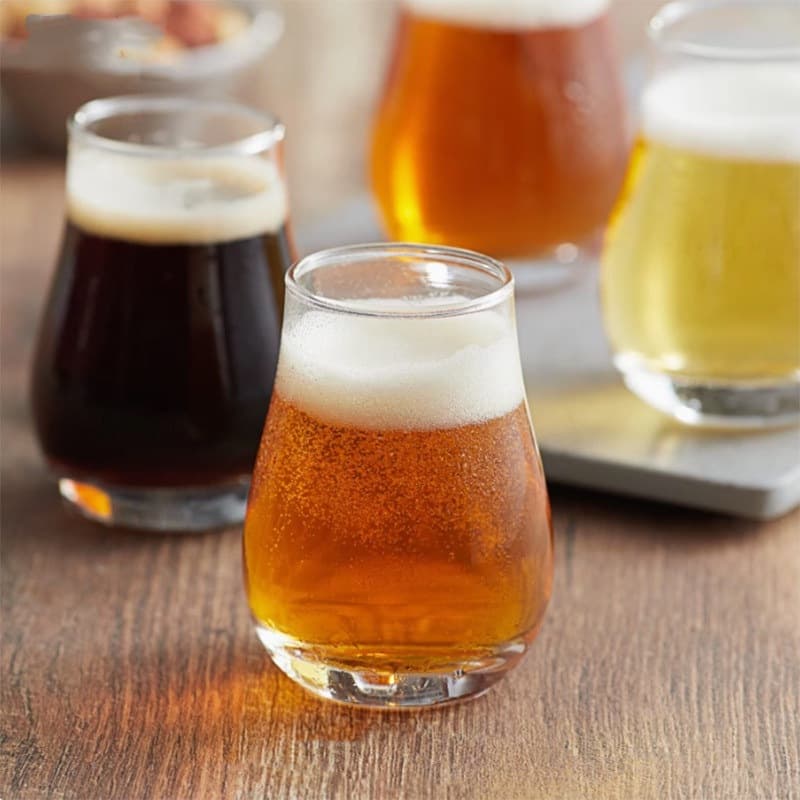 Small Tasting Glass Aroma Whiskey Glass Tulip Glass Crystal Glass Craft Beer Glass Sake Tasting Glass Portable Cup