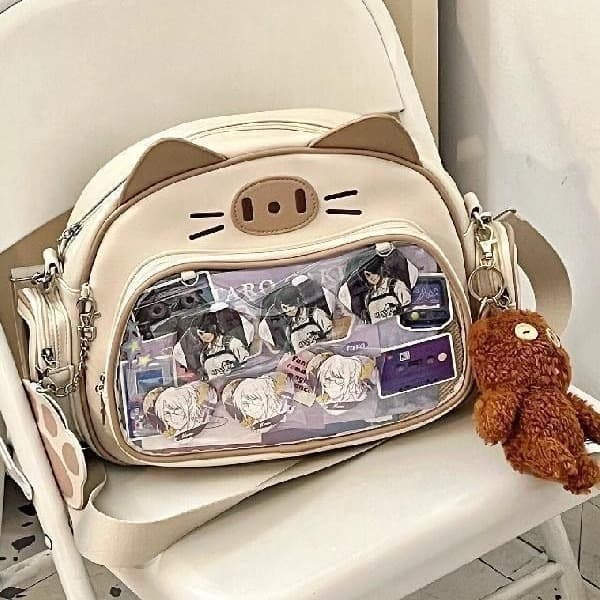 Y2K Trendy Cool Millennium Spice Girl Pain Bag Mechanical Backpack Sweet Cool All-match Millet Single Shoulder Crossbody Backpack
