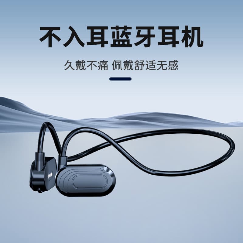 A5 open in-ear Bluetooth headset cross-border 2023 wireless air conduction sports running headset customization