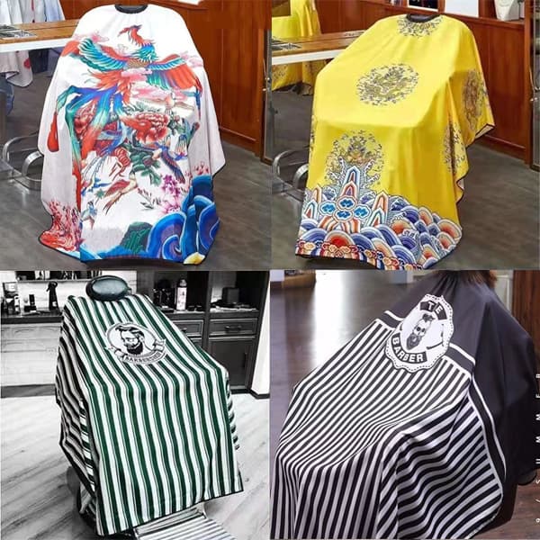Haircut Cape - Non-Stick Hair, Professional High-End Barber Cape for Salons
