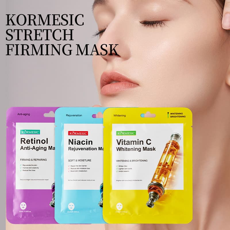 KORMESIC Vitamin C Facial Mask Sheet Hydrating Skin Care Cross-border Trade Wholesale