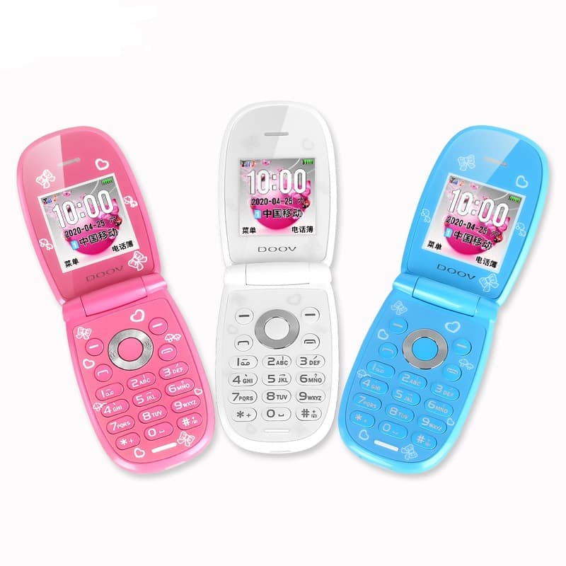 Cross-border Wholesale Flip Phone, Women's Ultra-Small Mobile Version, Personalized Mini Cute Pocket Children's Phone W88