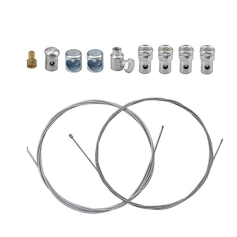 Universal Motorcycle Emergency Brake Clutch Throttle Cable Repair Kit MX Off-Road Motorcycle