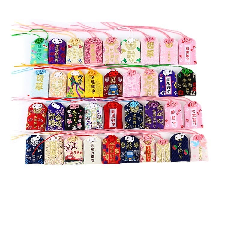 [Source Factory] Japanese-style Talisman Prayer Bags Amulet Mobile Car Hanging Ornaments Sachet Bags Wholesale