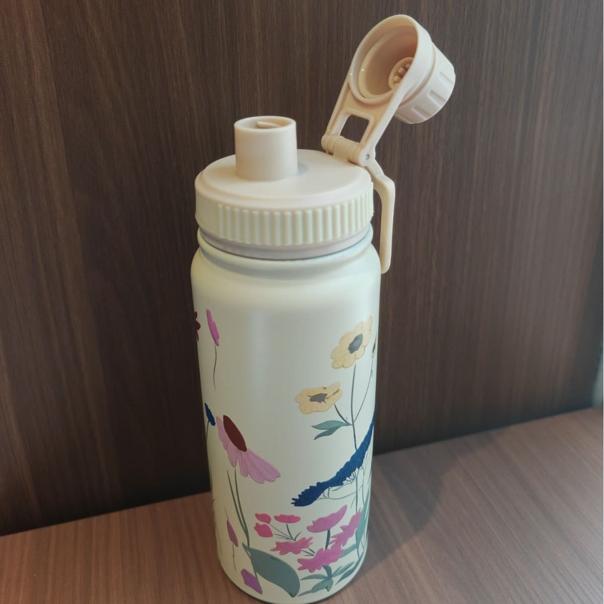 Portable Cross-Border Women's High-Aesthetic Tea Cup, Large Capacity Vacuum Stainless Steel Insulated Cup, Household Thickened Water Cup Kettle