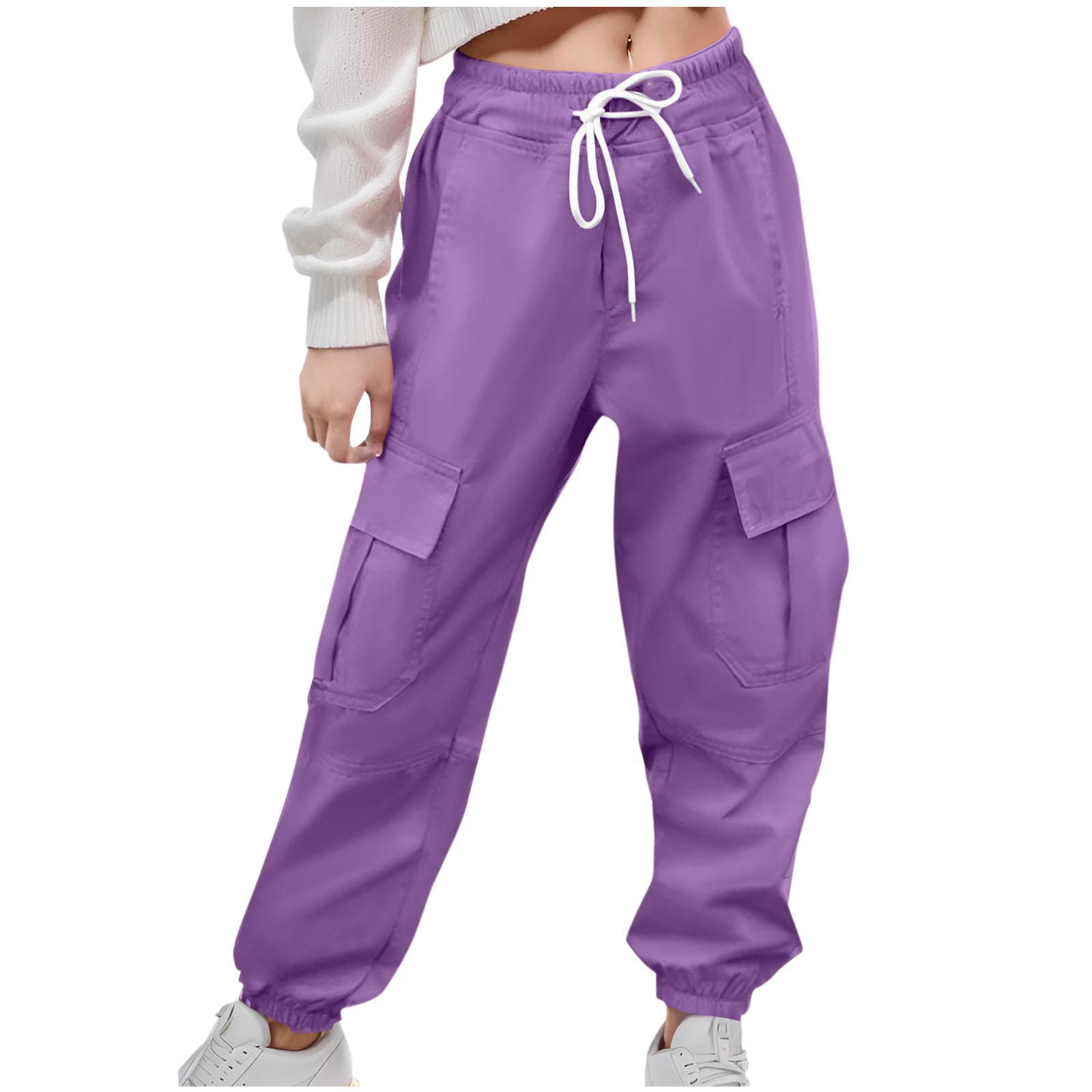 Cross-Border Wholesale Autumn Children's Clothing Girls' Spring/Autumn Style Cargo Pants Chic Fashion Girl Multi-Color Casual Pants Trendy Pants