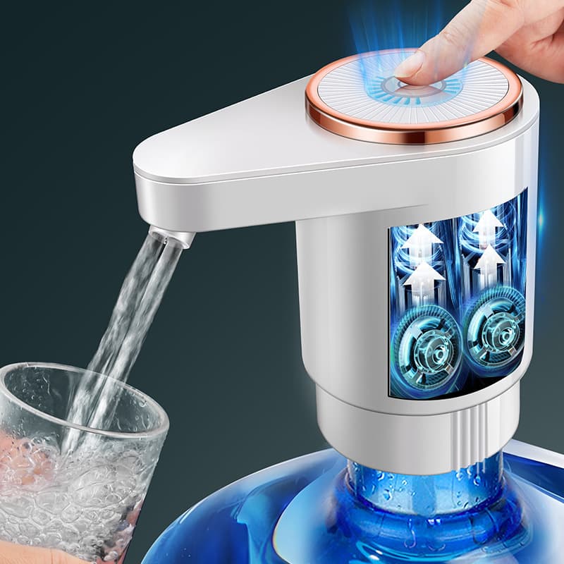 Water Dispenser Pump for Barrel Water, Electric Drinking Water Pump, Pure Water Bucket Water Extractor, C'estbon Mineral Water Automatic Suction Water Outlet