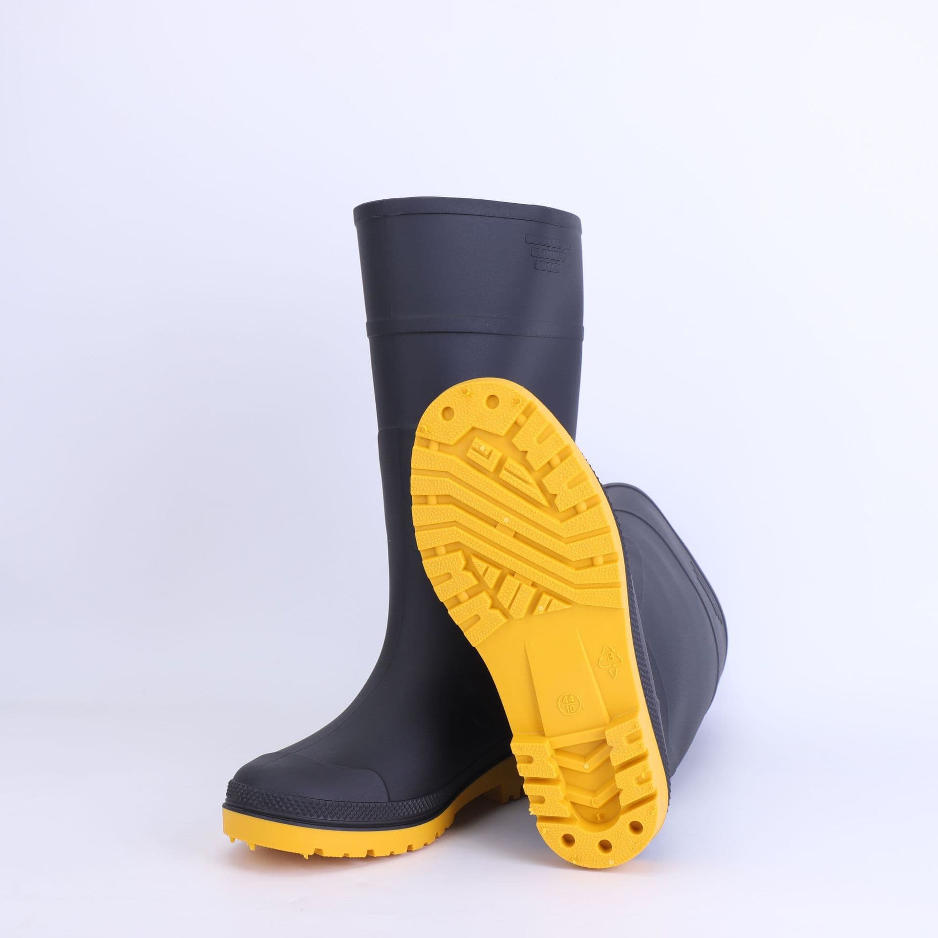 Acid Resistant Protective Boots Acid and Alkali Resistant Industrial Protective Shoes Chemical Industry Specific Long Riding Boots Including Steel Toe Cap