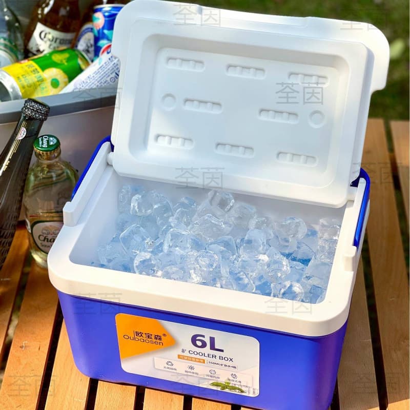 Commercial Insulated Box for Street Vending Ice Storage Cooler Outdoor Food-Grade Ice Cream Car Refrigerator Storage Bucket