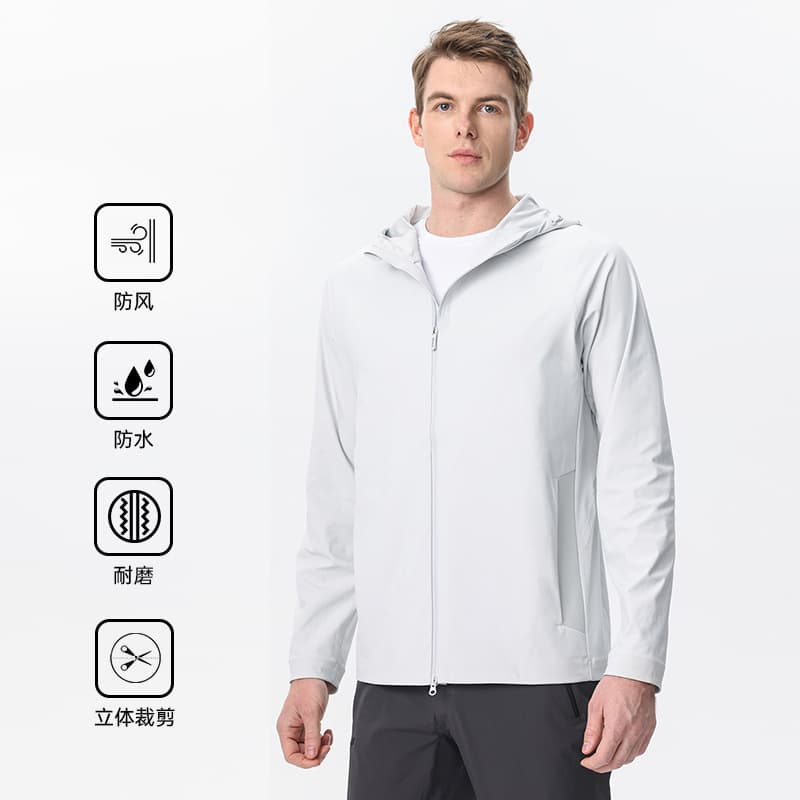 Spring Di Jia Same Style Softshell Jacket Men's Waterproof Outdoor Fitness Windbreaker Workwear Mountaineering Suit 77727