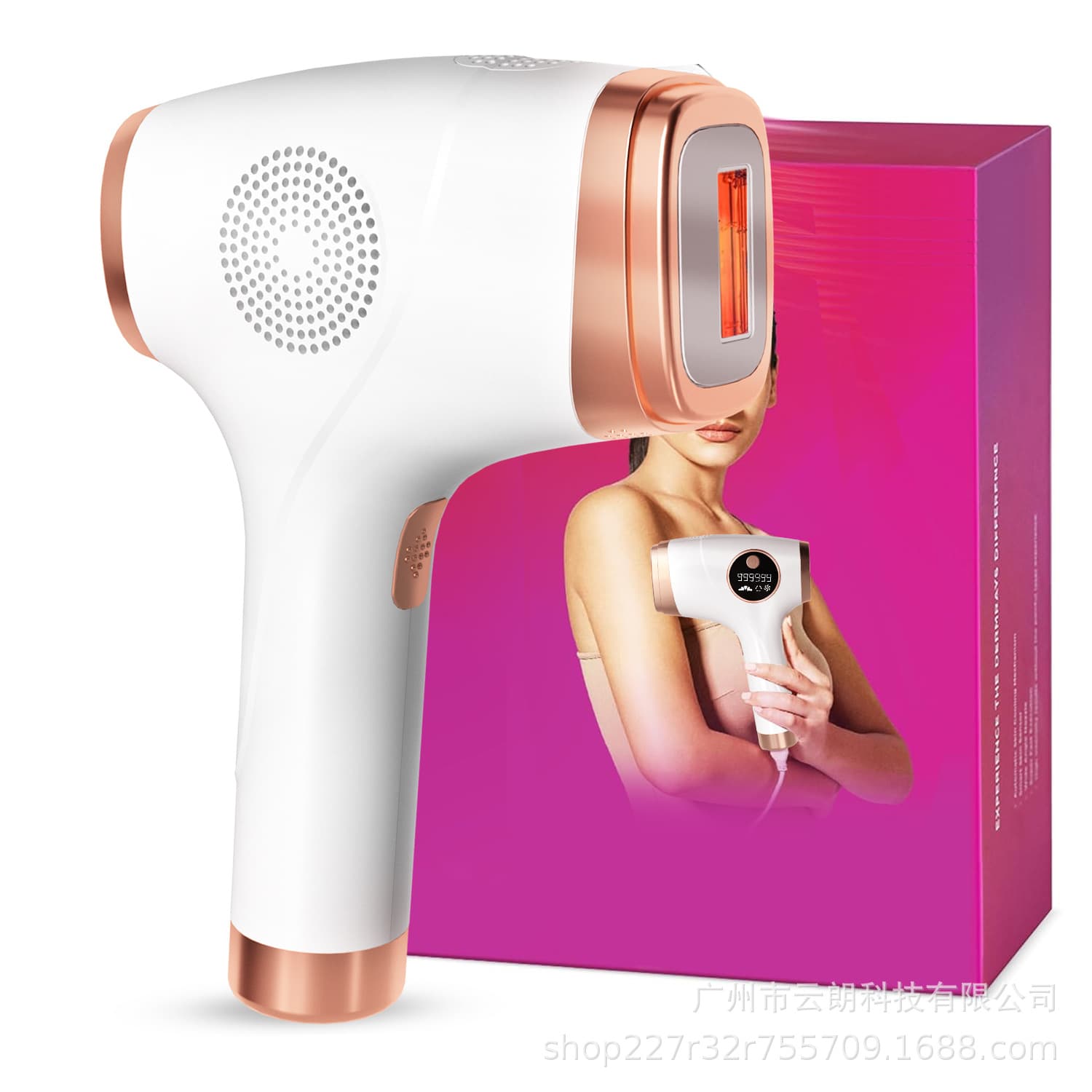 Cross-border Ice Point Laser Hair Remover Photon Rejuvenation Beauty Full Body Painless Hair Removal IPL Strong Pulse Light Hair Remover