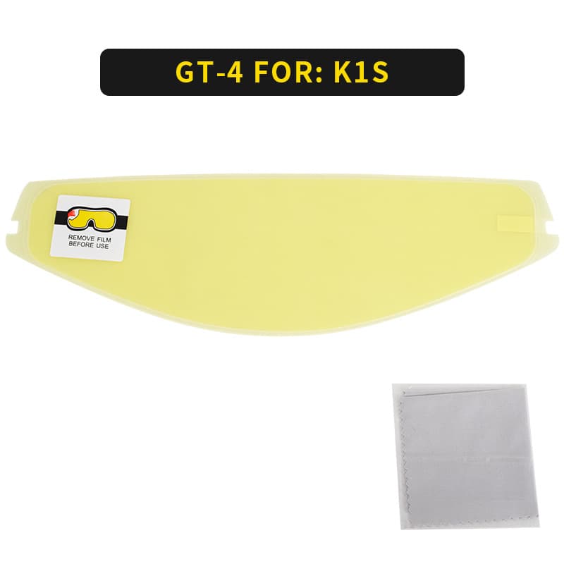 Motorcycle Helmet GT-4 Lens Anti-Fog Sticker, Compatible with K1S Model Helmet Lens High-Definition Anti-Fog Film