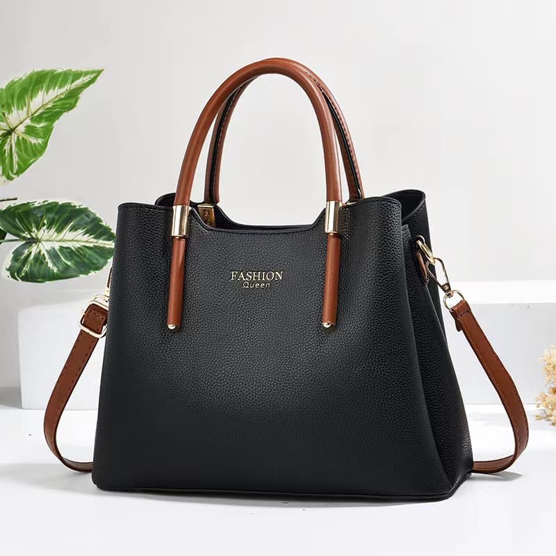 Women's Premium Commuter Large Capacity Multi-Compartment Crossbody Bag Light Luxury Handbag