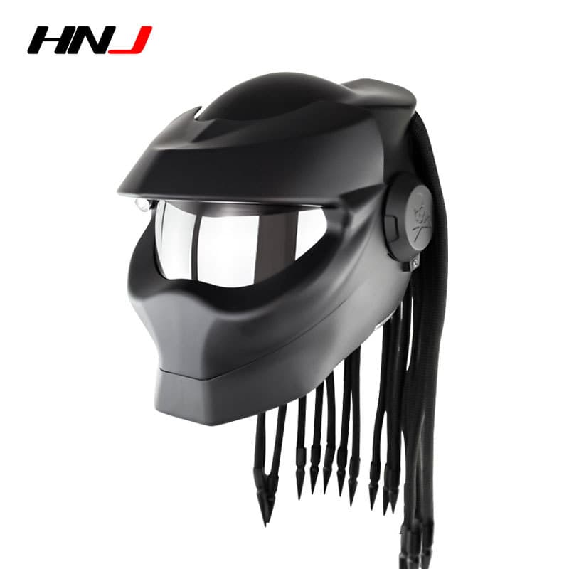 Factory direct sale Iron Warrior motorcycle helmet cross-border hot cycling helmet personalized electric car safety helmet