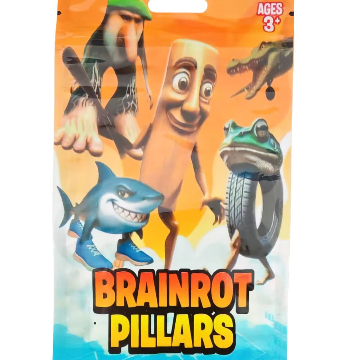 Shan Hai Jing Hole-punching Fun Blind Bag Dolls Plush Toys Self-sealing Bag Pendants Keychains Small Packaging Bags