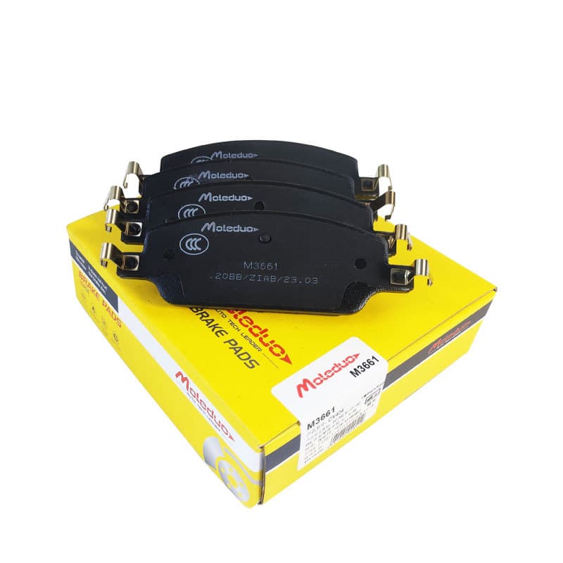 Ceramic front brake pads for Toyota bZ3, BYD e2, Qin PLUS DM-i, Destroyer 05, part number 1316378100.