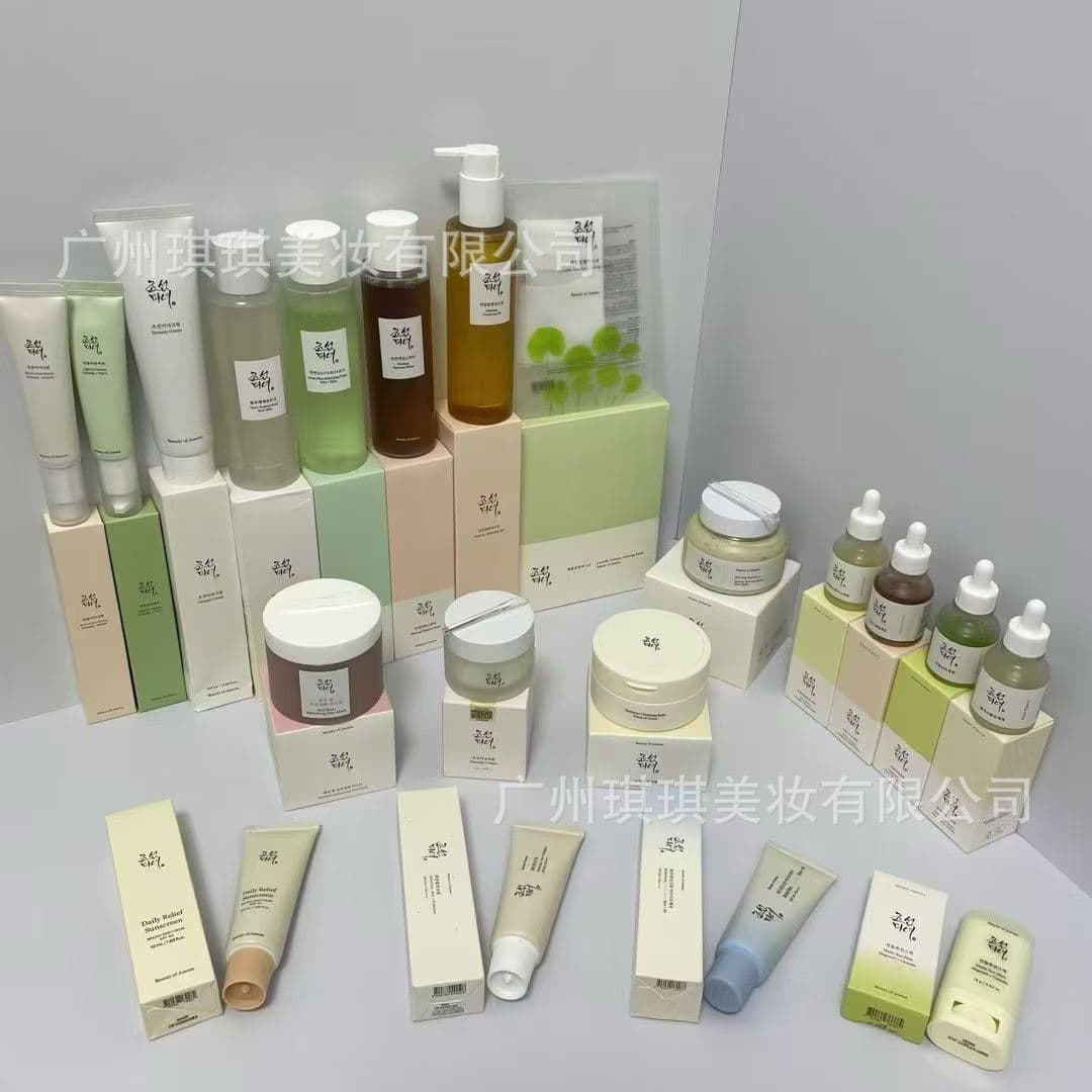 Cross-border Beauty of Joseon series Korean beauty face cream green plum and ginseng essence anti-sand cream facial cleanser