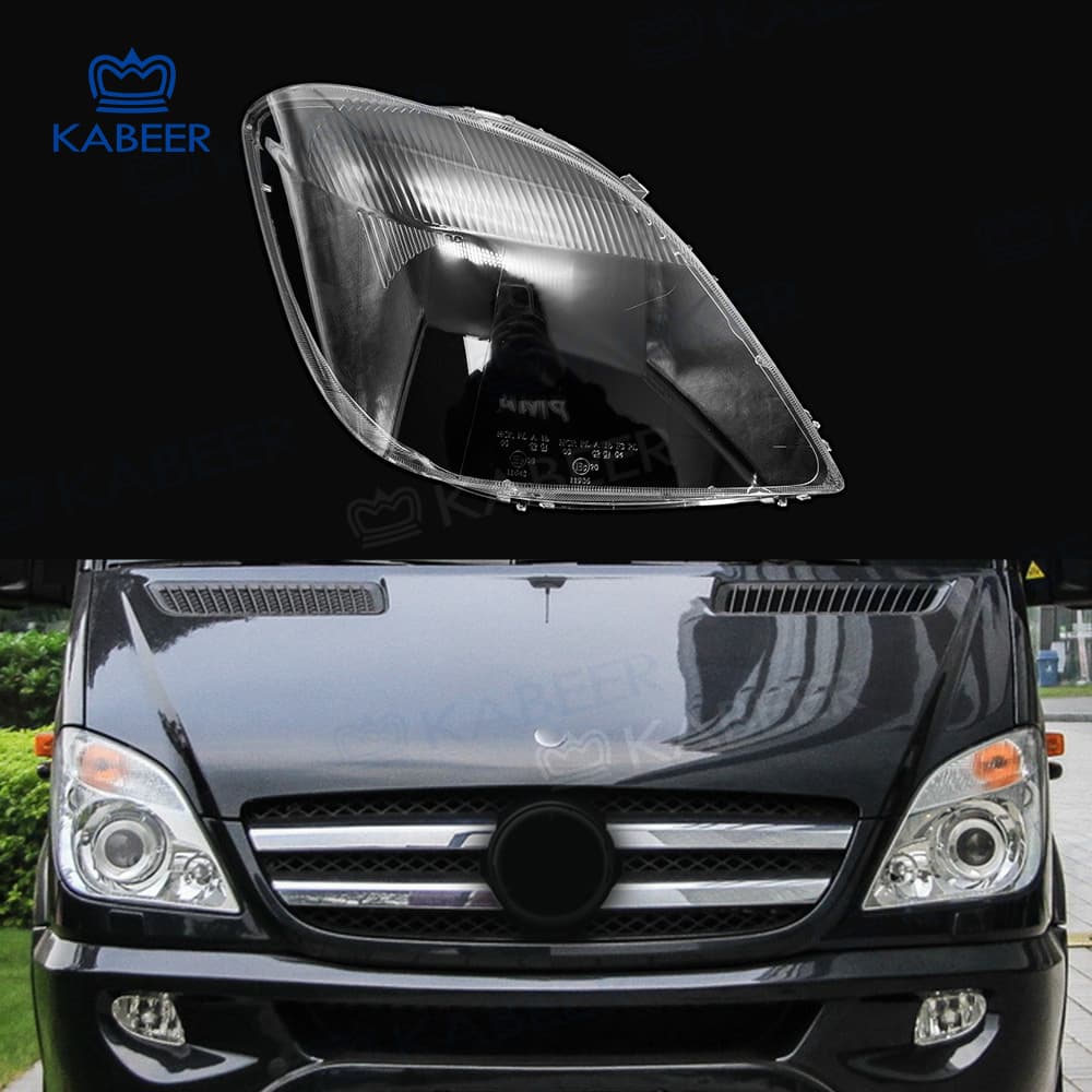 Suitable for 07-15 Mercedes-Benz Sprinter Headlight Cover 07-15 Mercedes-Benz Sprinter Headlight Shell Transparent