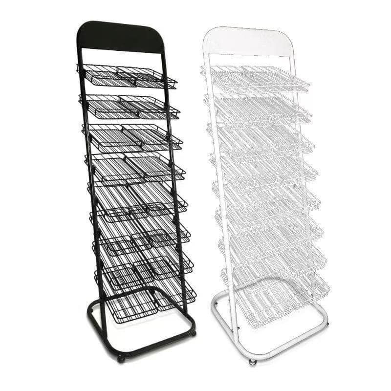 Nail polish display rack storage rack storage rack floor-standing nail polish shop iron nail polish glue shelf multi-layer shelf free shipping