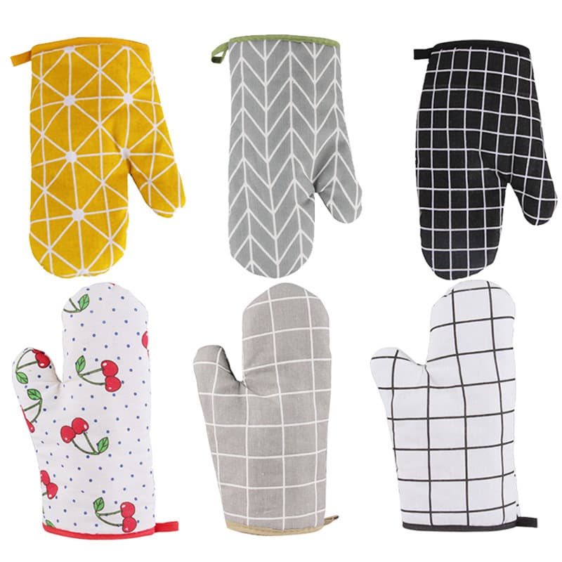 Oven Mitts, Heat-Resistant Baking Bread Gloves, Microwave-Safe Anti-Scald Gloves, Kitchen Baking Gloves for Home Use