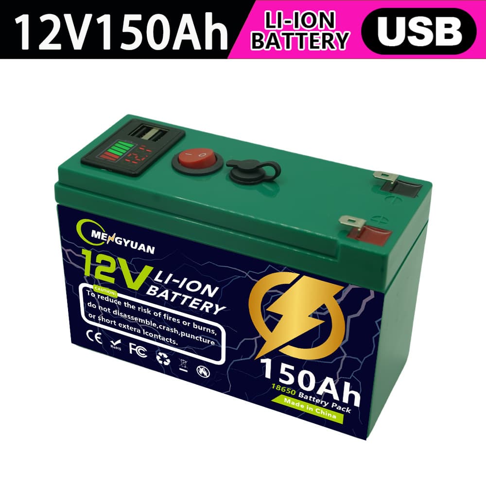 Assembled 12V 3S7P Lithium-Ion Battery Pack, Original 18650 Rechargeable USB Box Battery, 12V 2100
