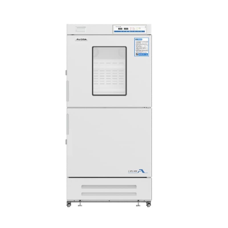 Aucma YCD-532C Freezer Refrigerator - Refrigeration temperature 2-8°C, Freezing -20 to -40°C